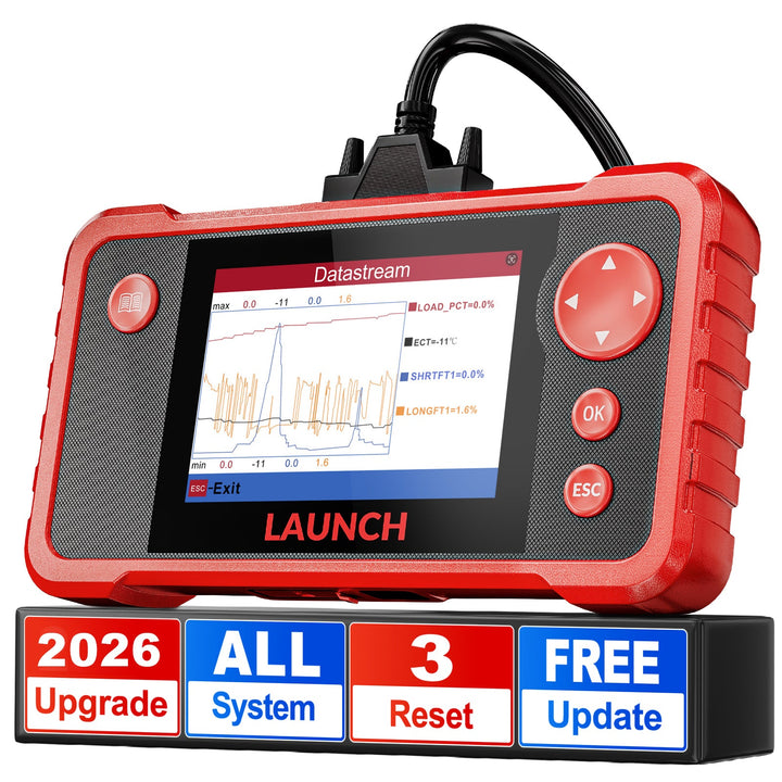 2026 LAUNCH CRP123 V3.0 Elite OBD2 scanner universal Car diagnostic scanner for ABS SRS Transmission Motor Scan Tool