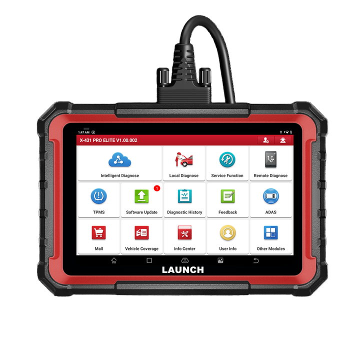 USA EU Warehouse LAUNCH X431 PRO ELITE Auto full-system diagnostics tool OBD OBD2 Scanner 32 Reset CAN FD DoIP code reader