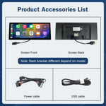 RoadTop 12.3 wireless CarPlay Android Auto Multimedia Linux Scherm for BMW Serie 1 2 F20 F21 F22 F23 F45 F46 NBT EVO 2012-201