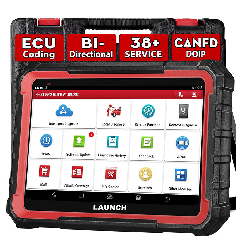 Launch X431 PRO Elite 2026 New Bidirectional Scan tool With CANFD DOIP Auto Diagnostic device Auto OBD2 Scanner ECU Online Co