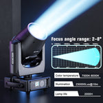 Mini 230 Bulb Beam Moving Head Licht 7R Beam 14 Gobos 13 Kleuren for Podium Disco KTV Nachtclub DMX Besturing Bewegend Hoofdl