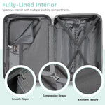 Amerika's best verkochte luggage set, 6-piece with travel bag, fabriekshoge quality, suitable for studenten and persoonlijke travel.