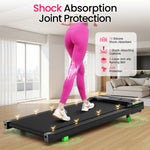 Treadmill with 2,5 pk brushless motor and 6% manual incline, EU-stock, direct shipping