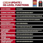 2026 Thinkdiag Hot Version Full system All cars 16 Reset Service OBD2 Diagnostics Tool ECU coding Active test 1 Year free