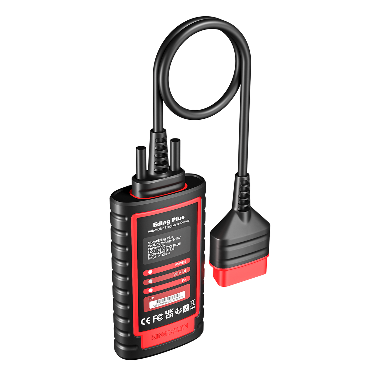 KINGBOLEN Ediag Plus all car brands CAN FD protocol all reset Service 1 year free OBD2 diagnostic Tool active test ECU coding