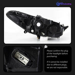 AKD headlight for Ford Mondeo Fusion headlight 2013-2016 DRL Turn signal High beam Angel Eye Projector Lens