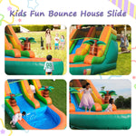 21x9x12FT commercial PVC children's party inflatable slides outdoor garden inflatable water slide with pool