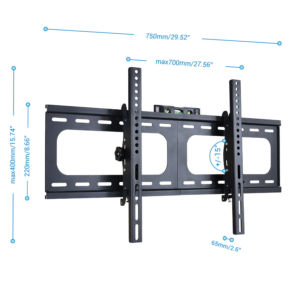 tilting wall mount for flatscreen-tv for 30-86 inch LED LCD
