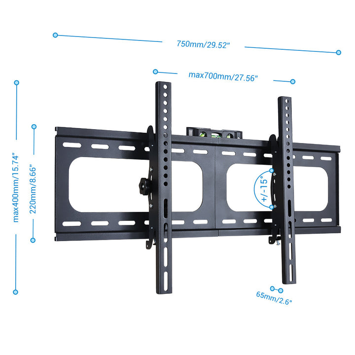 tilting wall mount for flatscreen-tv for 30-86 inch LED LCD