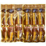 6-pack natural plantentanden miswak-sticks - vacuum packed traditionele mondverzorging takjes with kruidnagelsmaak for frisse adem
