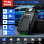 EU Warehouse Free update Auto Diagnostic tool VDIAGTOOL D200 Wireless BT Full system Scan OBD2 Bidirectional Scanner PK A30M