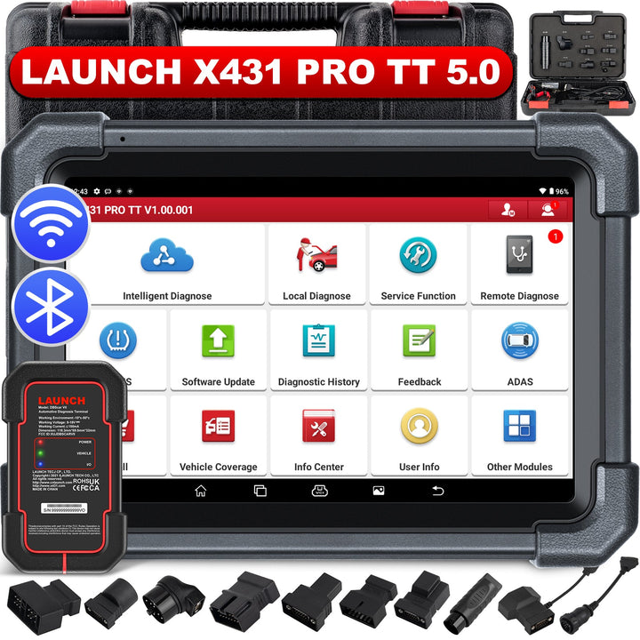 LAUNCH X431 Pro Tt full system diagnostic tool machine for All Auto 'S OBD2 Scanner 2 year free updates