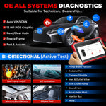 US EU KINGBOLEN K8 PRO Auto diagnostic tool all systems OBD2 Scanner bidirectional 28 Reset ECU coding free updates