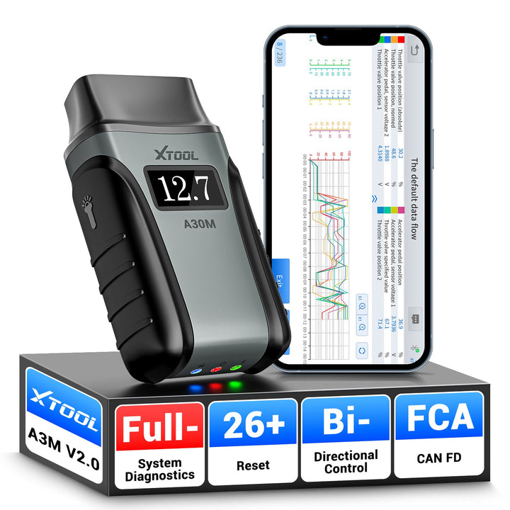 EU Stock XTOOL A30M Anyscan diagnostic tool for cars Mechanische Gereedschappen Automotive OBD2 code reader full system Scann