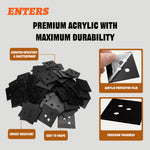 Acrylic Material for DIY fridge magnets making, button making and fridge magnets making.