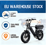 20 inch folding electric bicycle Ebike frame E-stads electric road bike folding mountainbike durable smooth brake fast charging