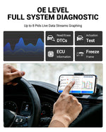 USA Warehouse XTOOL A30M Kit 2026 New OBD2 Scanner Full-system diagnostics Tool with Bidirectional 26+ Reset Free update