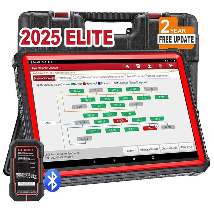 2026 LAUNCH X431 PRO3S+ V5.0 full system Car Diagnostics Tool OEM Topology map OBD2 scanner 2 year Free
