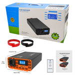 DATOUBOSS German warehouse, direct available: 24V electric stroomomvormer, 2000 Watt, 24V car-solar-energy, solar-energieomvormer