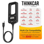 THINKCAR TKEY 101 universal Autosleutel Programmeerapparaat with 6 Afstandsbedieningen Immobiliser Smartkey Tool Auto Diefsta