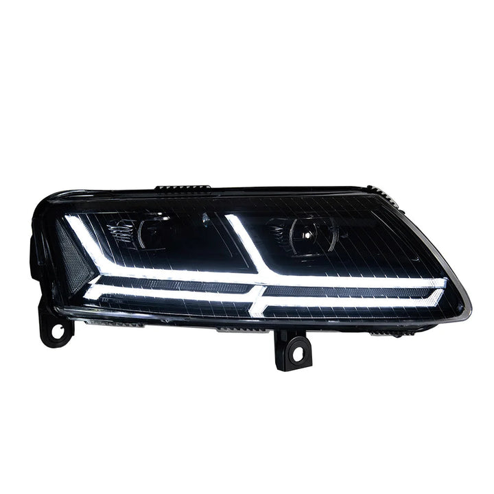 2PCS AKD Auto Styling headlight for AUDI A6 headlight 2004-2011 LED DRL signal Automotive Accessoire