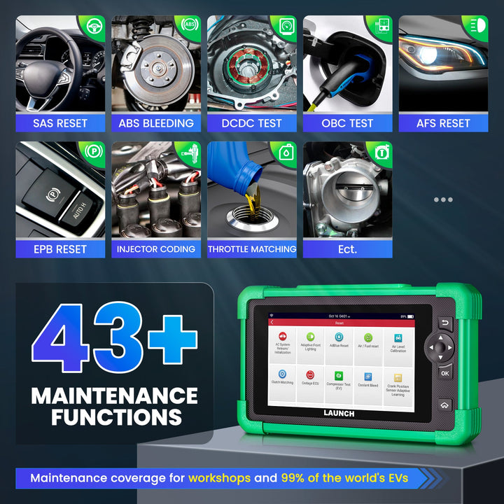 US EU Warehouse LAUNCH CRP919 EV Diagnostic tool Professional Scanner for Electric Cars New Energievehicles