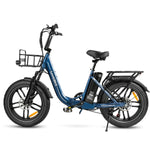 20" folding Aluminum Alloy Fat bike 36V/13Ah Rear rack lithium-ion battery C05 Pro Fat tires E-bike