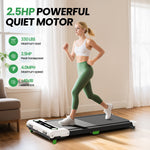 EU Stock portable Home Office Electric Treadmill with LED screen, manual Tilt adjustment, Quiet Motor, portable