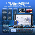 MUCAR 892BT AI-aangedreven professional automotive scanner ECU coding bidirectional test 35 onderhoudsreset diagnostic tool