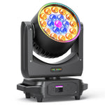 19x15W Zoom Beam Wash Bewegingskop light for Podiumverlichtingseffect with RGBW 4in1 LED and DMX-control for DJ, Disco and Na