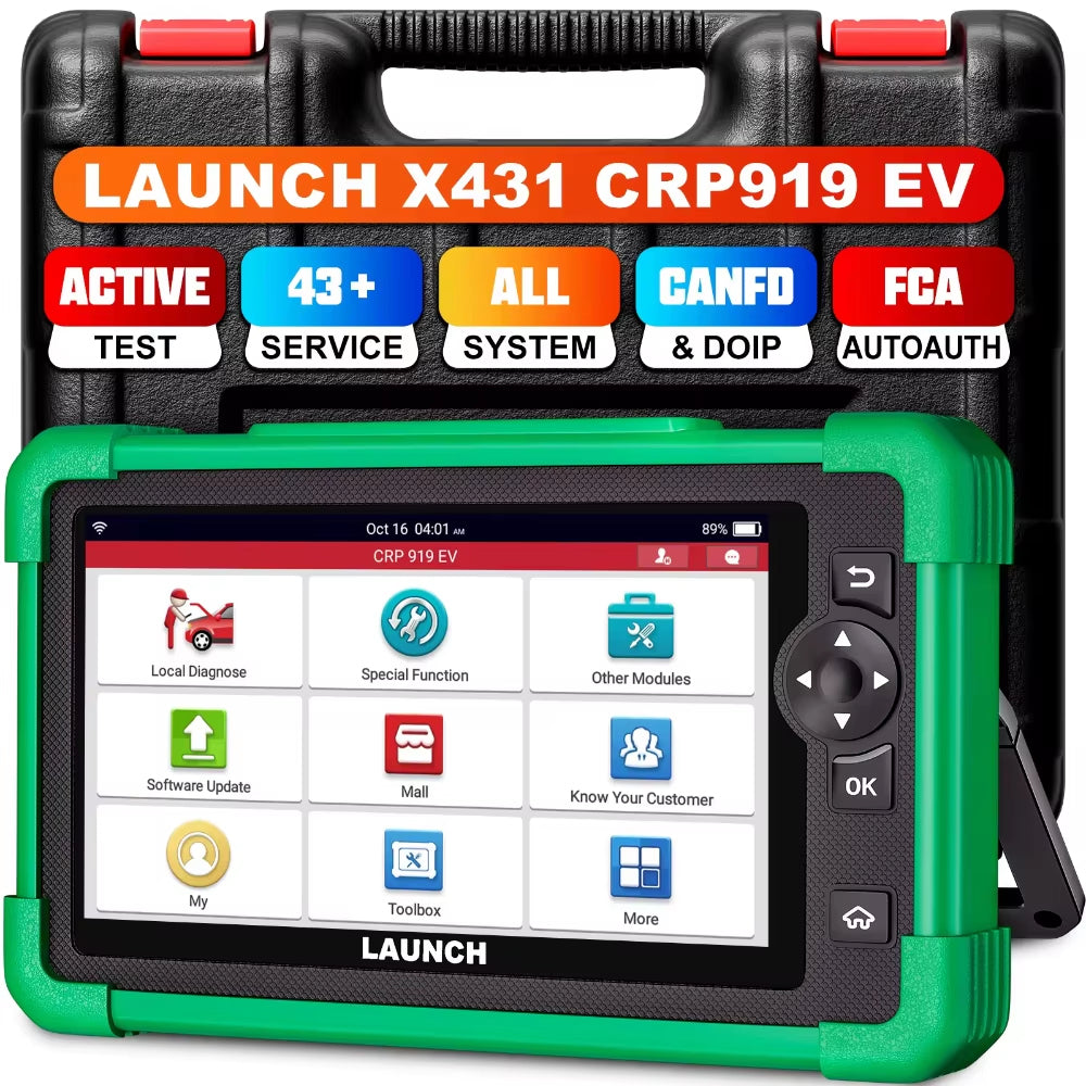 LAUNCH CRP919 EV diagnostic Magic new Energy Detection professional OBD Analyse Magic professional Level
