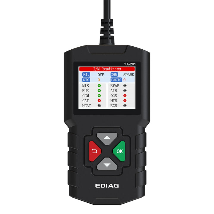 Ediag Ya201 Auto Elektronica Scanner diagnostic Scanner for universal Auto with O2 Sensor & Evap system Test diagnostic Tools