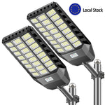 German stylish modern solar street light with intelligent motion detection and programmable outdoor security light