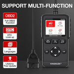 Kingbolen Ya200 Obd2 Scanner Automotive Dtc Lookup Check Motor Light Auto Diagnostic Tool Scanner Free update Battery test