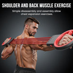 adjustable arm strength trainer training equipment forearm wrist chest muscles accessory