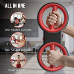 adjustable arm strength trainer training equipment forearm wrist chest muscles accessory