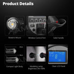 Godox SK400IIV SK400II-V 2.4G X-system professional Compact Studioflits Cameraflitslichten for Fotografie Studio Videografie