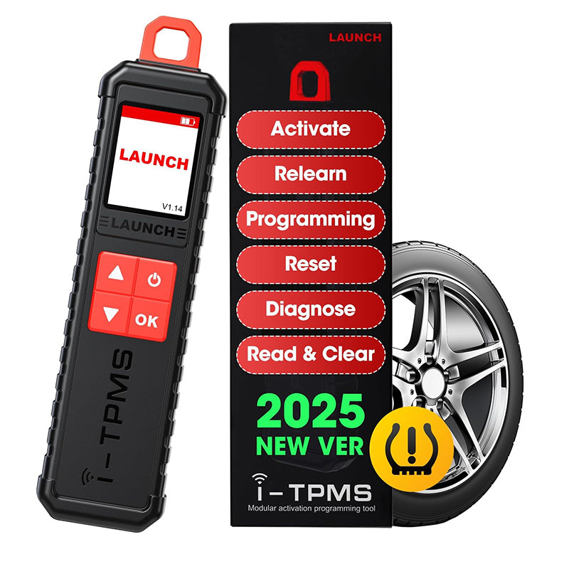 USA EU Warehouse LAUNCH X431 I-TPMS Tire pressure detector Handheld X-431 TSGUN Werkt with sensor