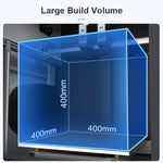 Mingda MD-400D Professional FDM 3D printer with automatic bedniveauverstelling, large volume, digital 3D-printmachine for car