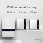5kWh 48V Lithium IJzerfosfaat Wandgemonteerde Powerwall with Inverter-compatibiliteit EU Magazijnvoorraad for Zonnesystemen