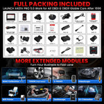 LAUNCH 2026 Version X431 Pro V5.0 BT OBD2 Scanner Auto full-system diagnostics Tool as PROS V5