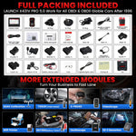 LAUNCH 2026 Version X431 Pro V5.0 BT OBD2 Scanner Auto full-system diagnostics Tool as PROS V5