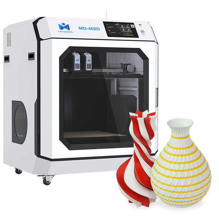 MD-400D EU warehouse 24 hours delivery free shipping Bloemenvaas color 3D-printer