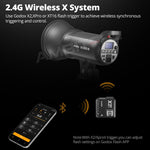 Godox SK400IIV SK400II-V 2.4G X-system professional Compact Studioflits Cameraflitslichten for Fotografie Studio Videografie