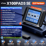 USA EU Warehouse XTOOL X100PAD3 SE Auto key Programmeringsapparaat diagnostic van Voertuigen Immobiliser Programmeringsgereed