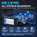 EU USA Local stock XTOOL D6S free updates Auto Scanner 2026 diagnostic Scanner for Europese Auto OBD2 code reader with 30+ Re