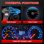 EU Warehouse LAUNCH CR300 OBD2 Scanner Auto Code reader Motor Fault code Scanner Tool Lifetime free update