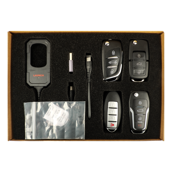 LAUNCH X431 Key Programmer Remote Maker with Super Chip and 4 sets smart keys