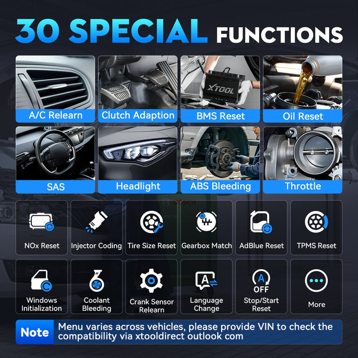 EU warehouse car OBD2 scanner 2026 automotive diagnostic tool free update XTOOL D6S for Toyota diagnostic tool with 30+ reset functions
