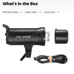 Godox SK400IIV SK400II-V 2.4G X-system professional Compact Studioflits Cameraflitslichten for Fotografie Studio Videografie